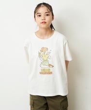 KJKFR84034 a.v.v KIDS(アー・ヴェ・ヴェ) [160]サンレモコラボプリントTシャツ ホワイト