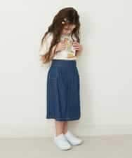 KJKFR84034 a.v.v KIDS(アー・ヴェ・ヴェ) [160]サンレモコラボプリントTシャツ ホワイト