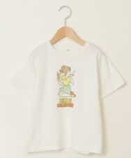 KJKFR84034 a.v.v KIDS(アー・ヴェ・ヴェ) [160]サンレモコラボプリントTシャツ ホワイト