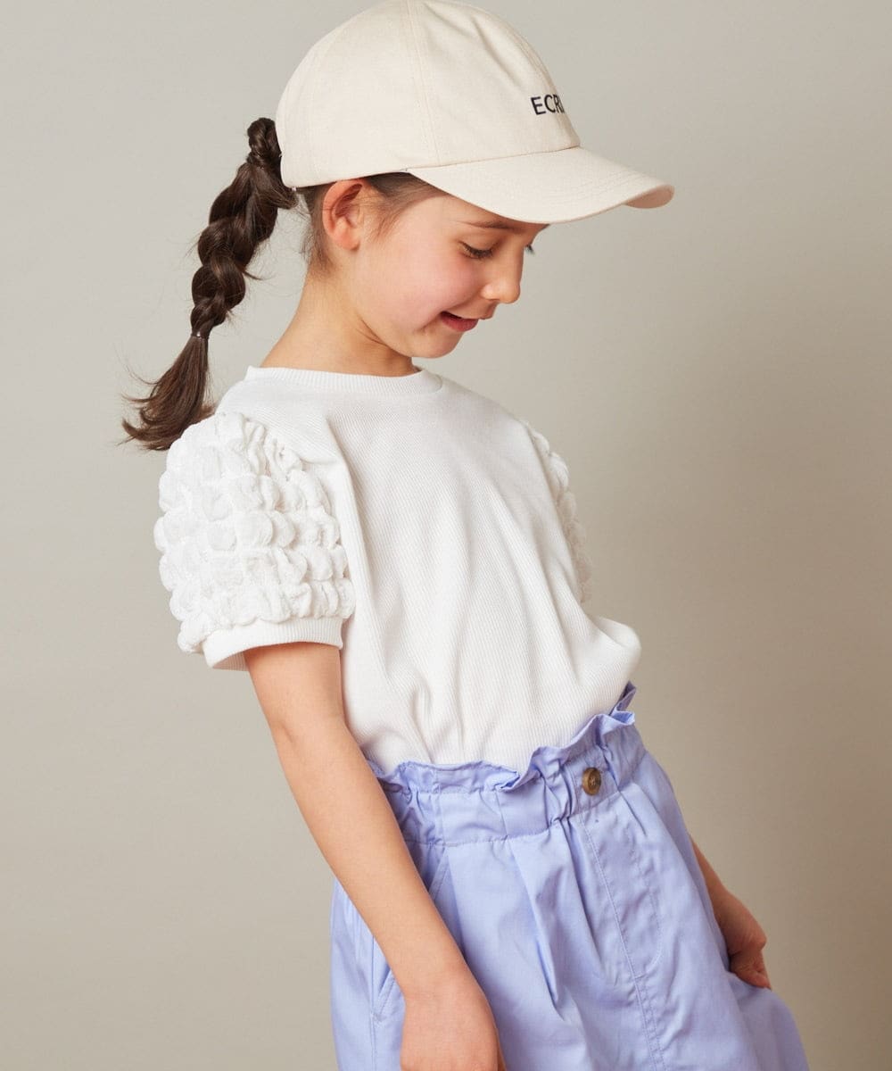 110-130]ポコポコ袖トップス(カットソー・Tシャツ) | a.v.v KIDS(アー