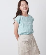 KJKFS53019 a.v.v KIDS(アー・ヴェ・ヴェ) [100-130]ネックレスモチーフＴシャツ ピンク