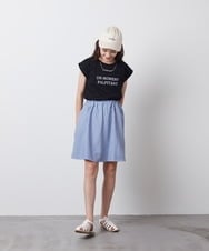 KJKFS53019 a.v.v KIDS(アー・ヴェ・ヴェ) [100-130]ネックレスモチーフＴシャツ ピンク