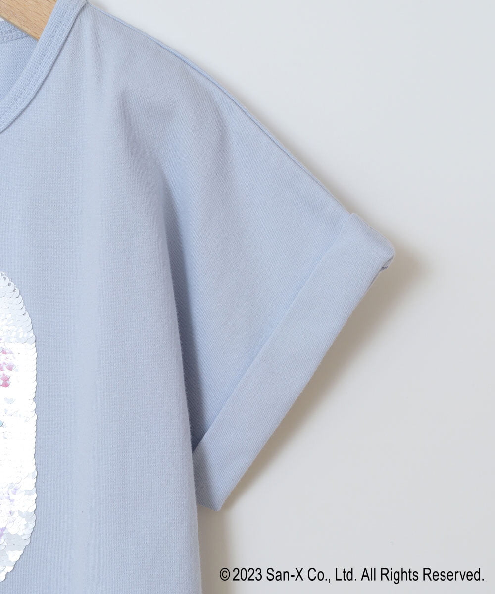 100-140]すみっコぐらしスパンコールＴシャツ(カットソー・Tシャツ