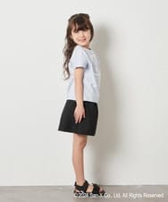 KJKFV80029 a.v.v KIDS(アー・ヴェ・ヴェ) [100-140]【すみっコぐらし】リバーシブルスパンコールTシャツ ライトブルー