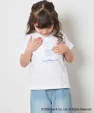 KJKFV80029 a.v.v KIDS(アー・ヴェ・ヴェ) [100-140]【すみっコぐらし】リバーシブルスパンコールTシャツ ライトブルー