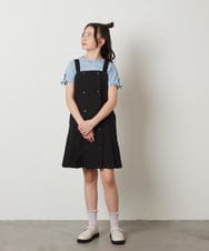 KJKFX38029 a.v.v KIDS(アー・ヴェ・ヴェ) [160]袖口リボンTシャツ ボーダー