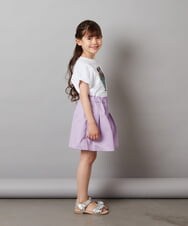 KJKFX46029 a.v.v KIDS(アー・ヴェ・ヴェ) [160]スパンコールＴシャツ ホワイト