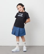 KJKGA22016 a.v.v KIDS(アー・ヴェ・ヴェ) [100-130]【接触冷感】アソートロゴTシャツ ホワイト