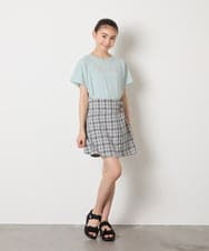 KJKGA22016 a.v.v KIDS(アー・ヴェ・ヴェ) [100-130]【接触冷感】アソートロゴTシャツ ホワイト