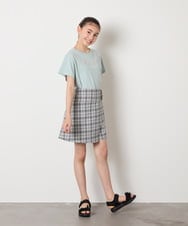 KJKGA22016 a.v.v KIDS(アー・ヴェ・ヴェ) [100-130]【接触冷感】アソートロゴTシャツ ホワイト