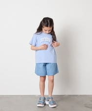 KJKGA22016 a.v.v KIDS(アー・ヴェ・ヴェ) [100-130]【接触冷感】アソートロゴTシャツ ホワイト