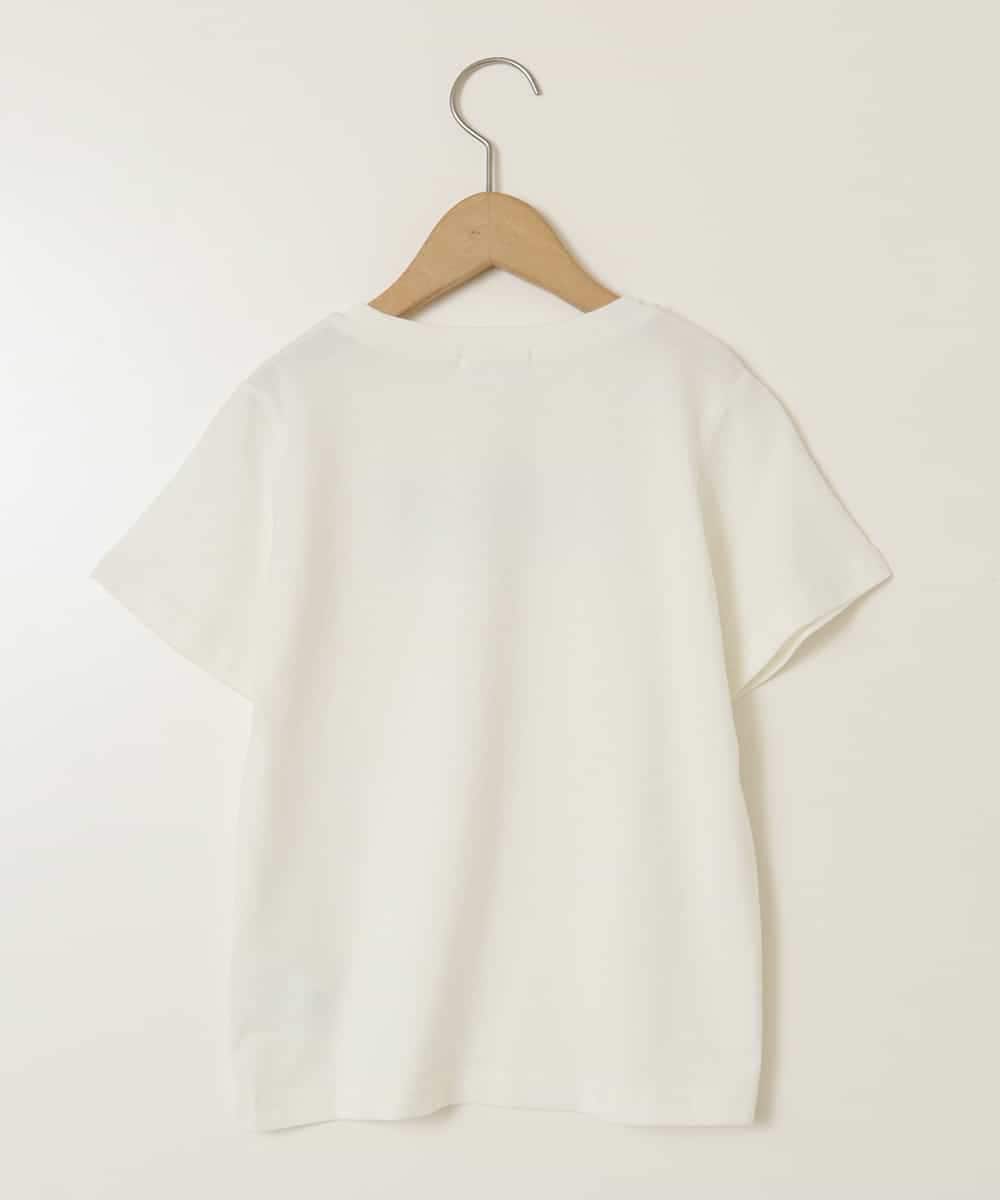 KJKGA22016 a.v.v KIDS(アー・ヴェ・ヴェ) [100-130]【接触冷感】アソートロゴTシャツ ホワイト
