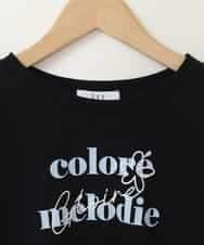 KJKGA22016 a.v.v KIDS(アー・ヴェ・ヴェ) [100-130]【接触冷感】アソートロゴTシャツ ブラック