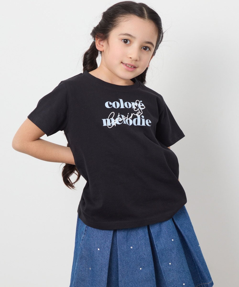 KJKGB22019 a.v.v KIDS [140-150]アソートロゴＴシャツ