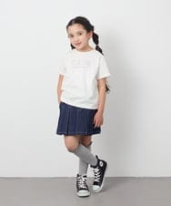 KJKGB22019 a.v.v KIDS(アー・ヴェ・ヴェ) [140-150]アソートロゴＴシャツ ブラック