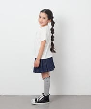 KJKGB22019 a.v.v KIDS(アー・ヴェ・ヴェ) [140-150]アソートロゴＴシャツ ブラック