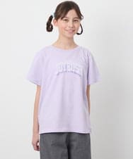 KJKGB22019 a.v.v KIDS(アー・ヴェ・ヴェ) [140-150]アソートロゴＴシャツ ブラック