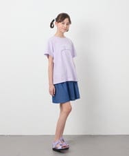 KJKGB22019 a.v.v KIDS(アー・ヴェ・ヴェ) [140-150]アソートロゴＴシャツ ブラック