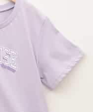 KJKGB22019 a.v.v KIDS(アー・ヴェ・ヴェ) [140-150]アソートロゴＴシャツ ラベンダー