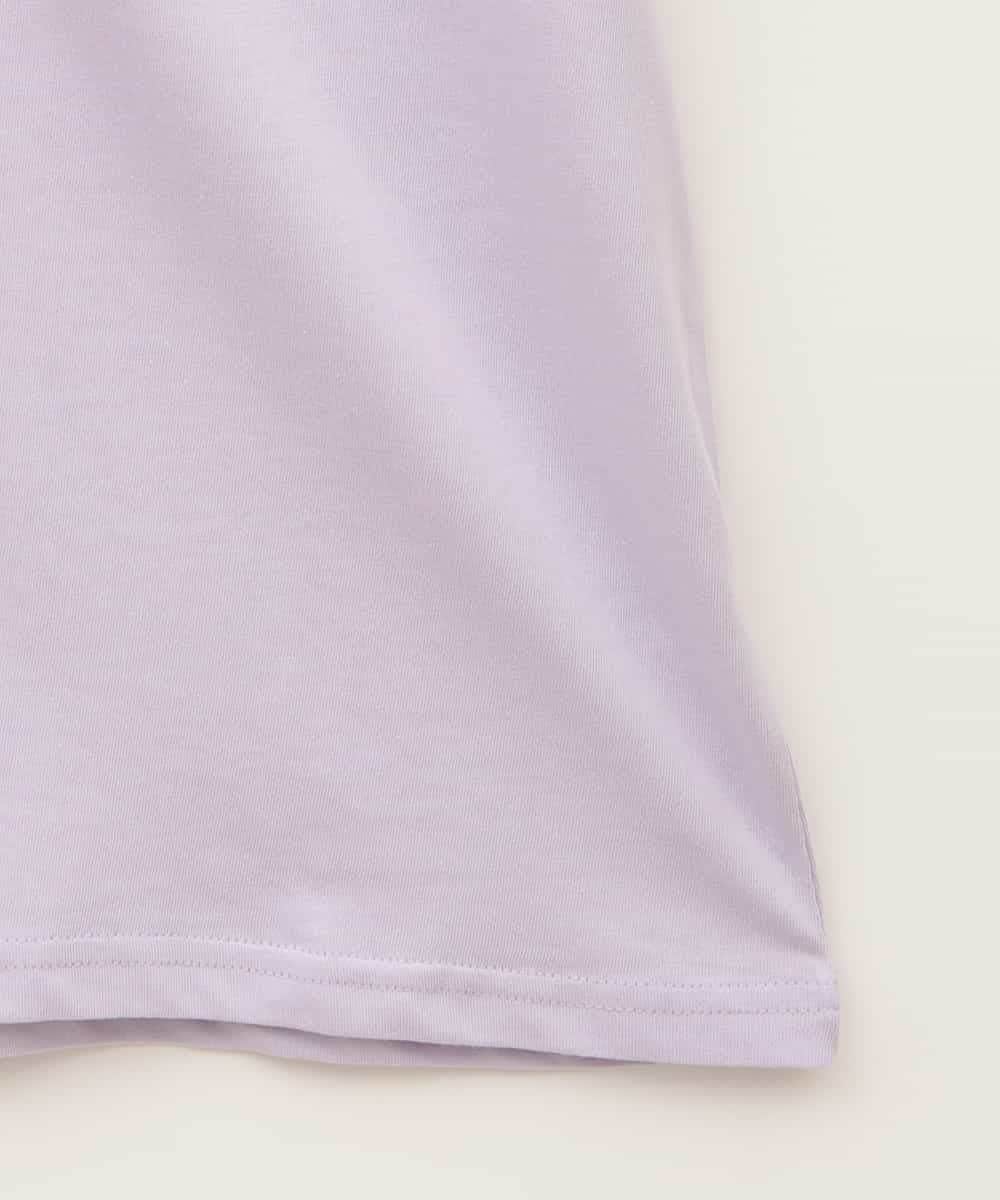 KJKGB22019 a.v.v KIDS(アー・ヴェ・ヴェ) [140-150]アソートロゴＴシャツ ラベンダー