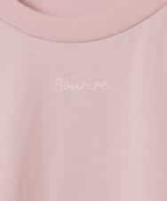 KJKGB23019 a.v.v KIDS(アー・ヴェ・ヴェ) [140-150]シアーギンガムキリカエスリーブＴシャツ ピンク