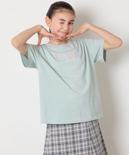 KJKGC22021 a.v.v KIDS [160]【接触冷感】アソートロゴＴシャツ