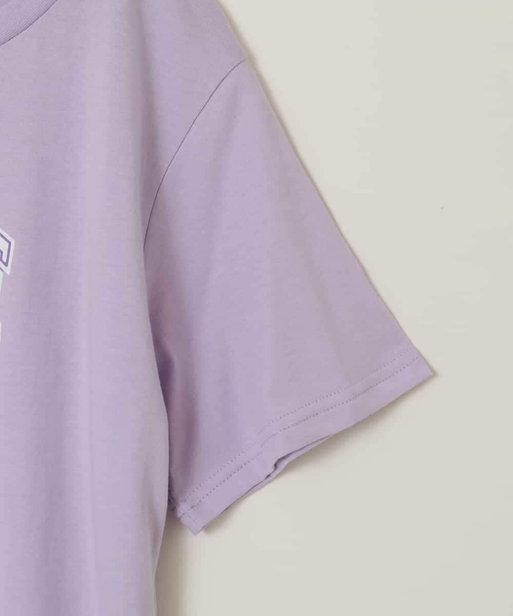 KJKGC22021 a.v.v KIDS(アー・ヴェ・ヴェ) [160]アソートロゴＴシャツ ラベンダー