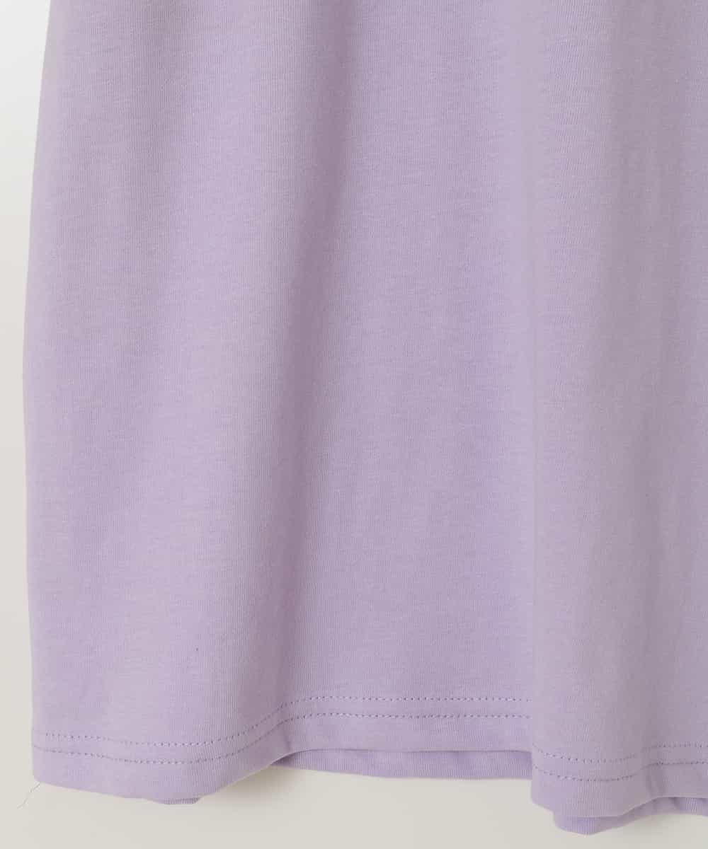 KJKGC22021 a.v.v KIDS(アー・ヴェ・ヴェ) [160]アソートロゴＴシャツ ラベンダー