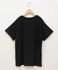 KJKGC22021 a.v.v KIDS(アー・ヴェ・ヴェ) [160]アソートロゴＴシャツ ブラック