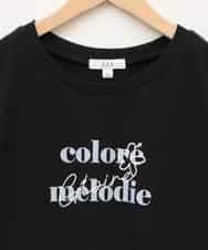 KJKGC22021 a.v.v KIDS(アー・ヴェ・ヴェ) [160]アソートロゴＴシャツ ブラック
