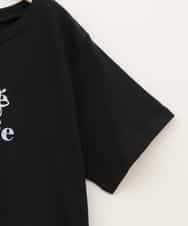 KJKGC22021 a.v.v KIDS(アー・ヴェ・ヴェ) [160]アソートロゴＴシャツ ブラック