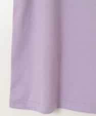 KJKGC51034 a.v.v KIDS(アー・ヴェ・ヴェ) 【接触冷感/ジメジメ対策】[160]フリルオフショルTシャツ ラベンダー