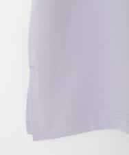 KJKGD01015 a.v.v KIDS(アー・ヴェ・ヴェ) [110-160]【WEB限定】ドットチュール袖Tシャツ ラベンダー