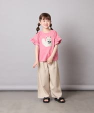 KJKGD04021 a.v.v KIDS(アー・ヴェ・ヴェ) [110-150]【接触冷感/綿100％】モチーフアソートTシャツ ピンク