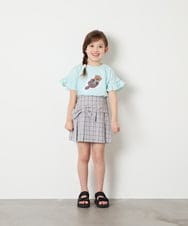 KJKGD04021 a.v.v KIDS(アー・ヴェ・ヴェ) [110-150]【接触冷感/綿100％】モチーフアソートTシャツ ライトブルー