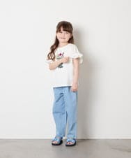 KJKGD04021 a.v.v KIDS(アー・ヴェ・ヴェ) [110-150]【接触冷感/綿100％】モチーフアソートTシャツ ホワイト