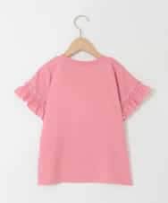 KJKGD04021 a.v.v KIDS(アー・ヴェ・ヴェ) [110-150]【接触冷感/綿100％】モチーフアソートTシャツ ピンク