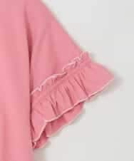 KJKGD04021 a.v.v KIDS(アー・ヴェ・ヴェ) [110-150]【接触冷感/綿100％】モチーフアソートTシャツ ピンク