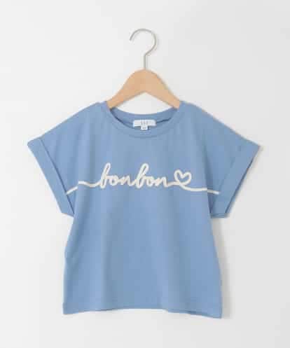 KJKGD06026 a.v.v KIDS [120-160]【接触冷感/綿100％】シュルロゴTシャツ