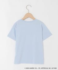 KJKGD61039 a.v.v KIDS(アー・ヴェ・ヴェ) [110-140]【数量限定】[シナモロール＆クロミ]スパンコールTシャツ ライトブルー