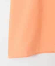 KJKGD65035 a.v.v KIDS(アー・ヴェ・ヴェ) [120-160]アシメ肩シアーTシャツ オレンジ