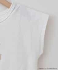 KJKGJ80024 a.v.v KIDS(アー・ヴェ・ヴェ) 【数量限定】すみっコぐらしオリジナル裾フリルＴシャツ[WEB限定サイズ] ホワイト