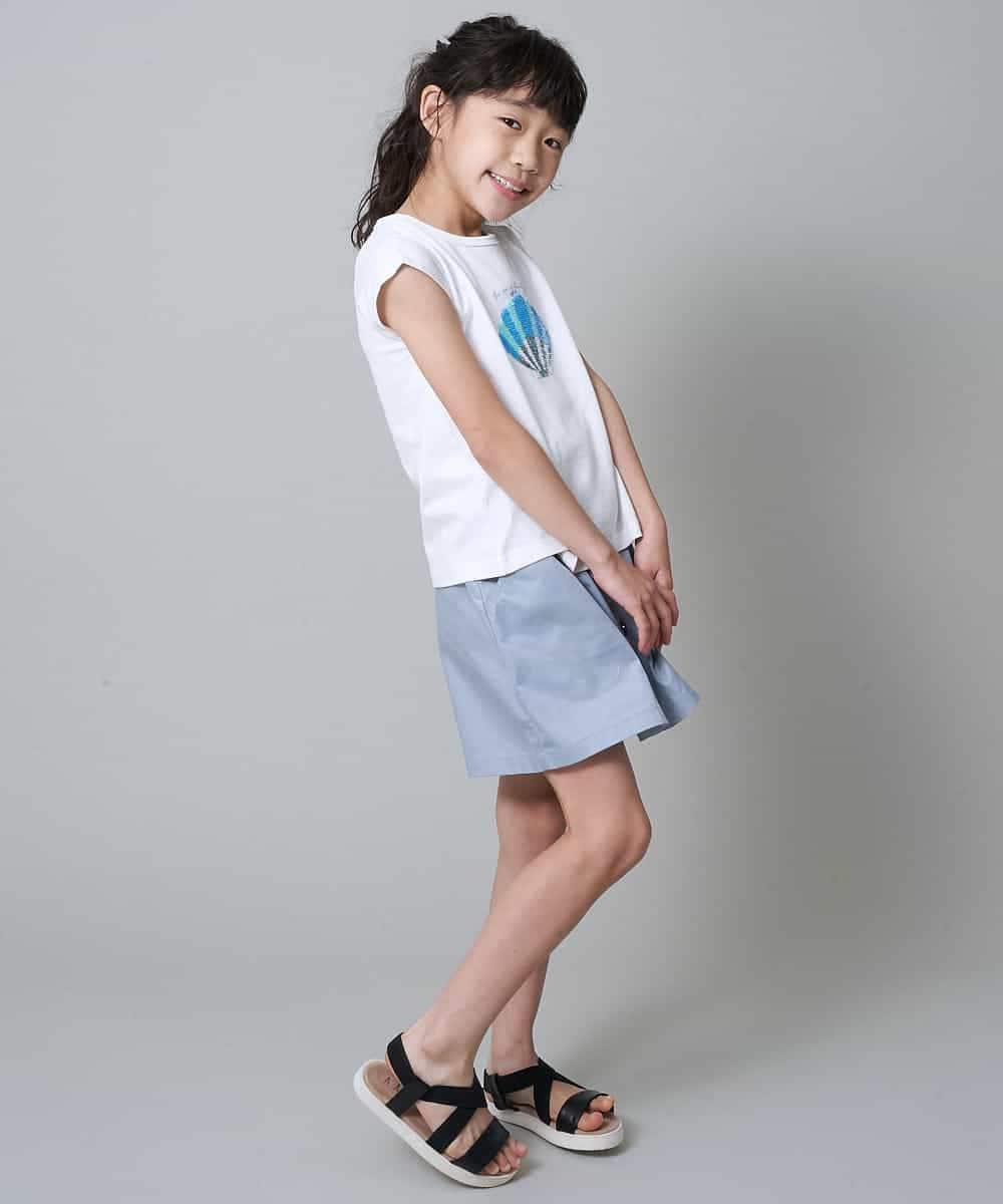 KJKGM62019 a.v.v KIDS(アー・ヴェ・ヴェ) [100-130]【接触冷感】マリンモチーフカットソー[WEB限定サイズ] ラベンダー(ハート)