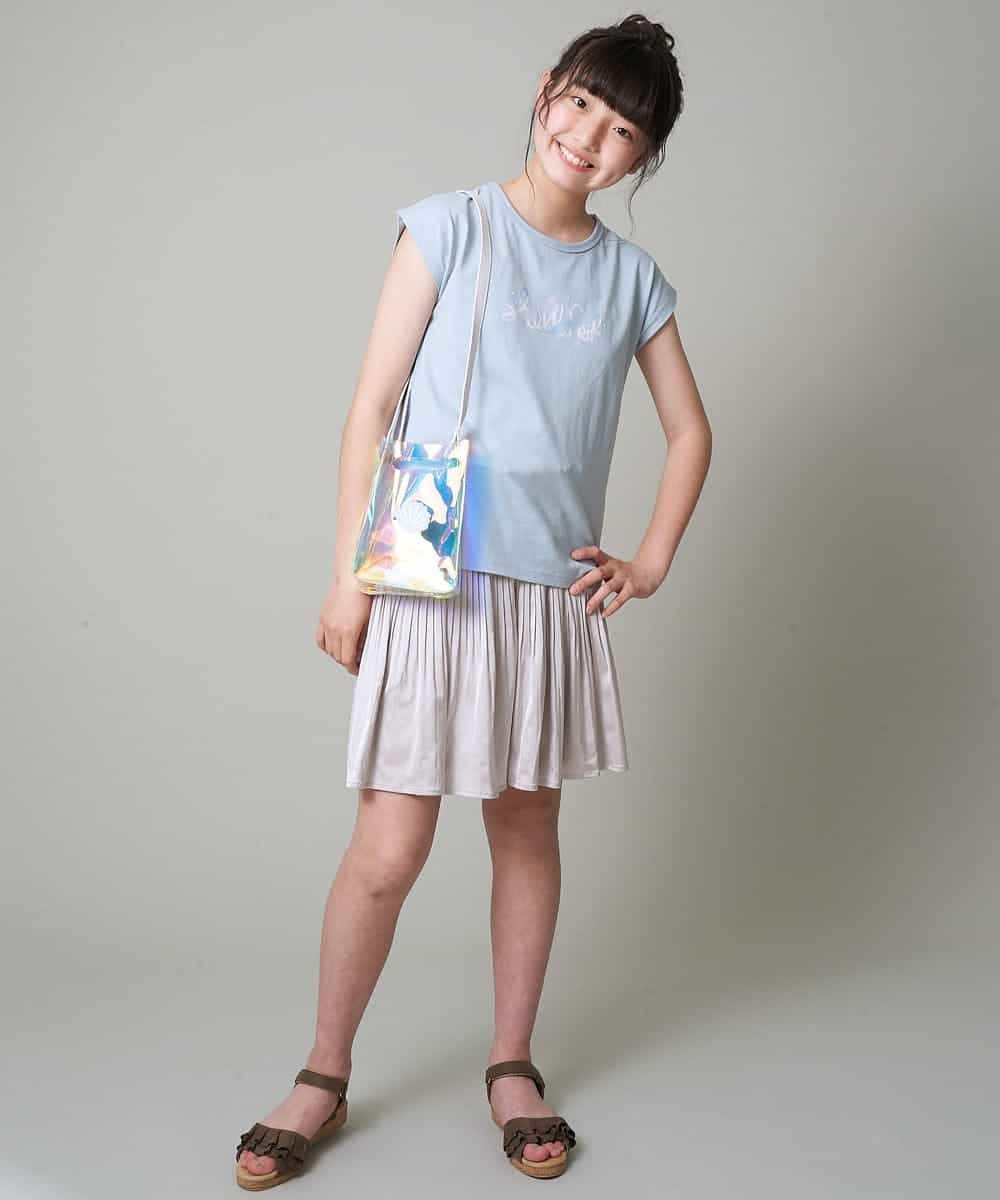KJKGM62019 a.v.v KIDS(アー・ヴェ・ヴェ) [100-130]【接触冷感】マリンモチーフカットソー[WEB限定サイズ] ラベンダー(ハート)