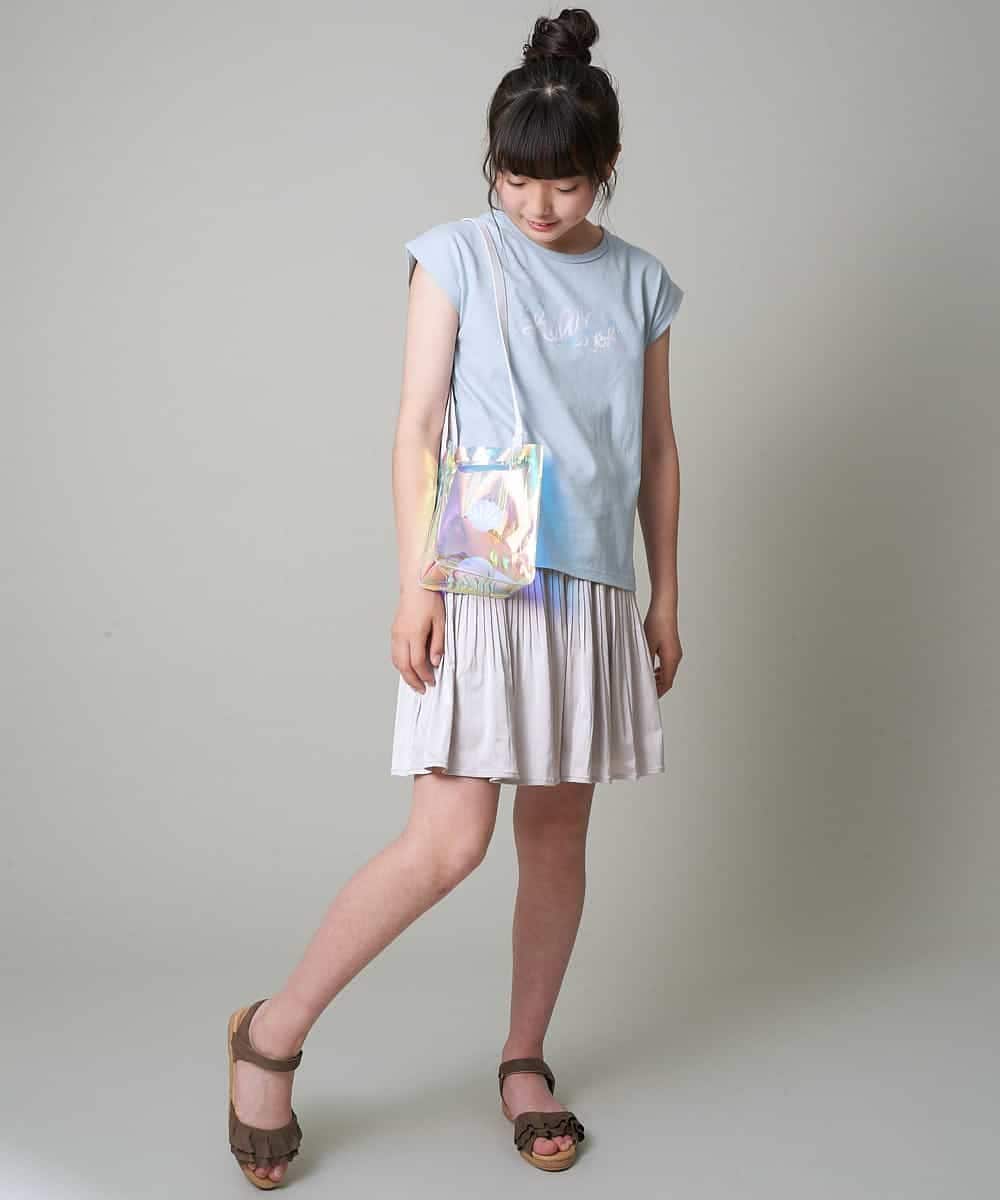 KJKGM62019 a.v.v KIDS(アー・ヴェ・ヴェ) [100-130]【接触冷感】マリンモチーフカットソー[WEB限定サイズ] ラベンダー(ハート)