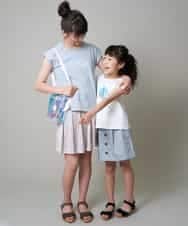 KJKGM62019 a.v.v KIDS(アー・ヴェ・ヴェ) [100-130]【接触冷感】マリンモチーフカットソー[WEB限定サイズ] ラベンダー(ハート)