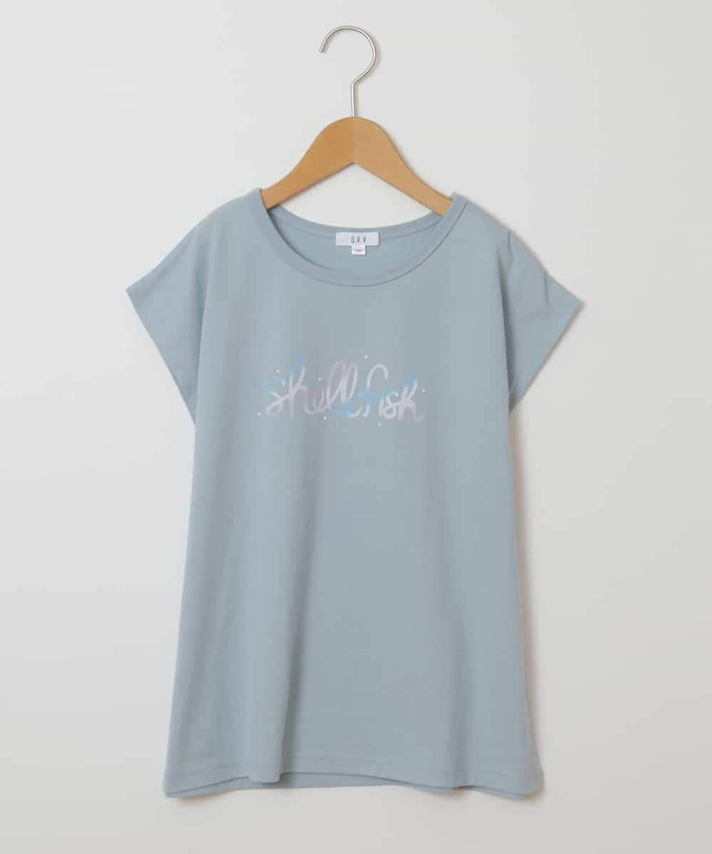 KJKGM62019 a.v.v KIDS(アー・ヴェ・ヴェ) [100-130]【接触冷感】マリンモチーフカットソー[WEB限定サイズ] ラベンダー(ハート)