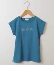 KJKGM62019 a.v.v KIDS(アー・ヴェ・ヴェ) [100-130]【接触冷感】マリンモチーフカットソー[WEB限定サイズ] ラベンダー(ハート)