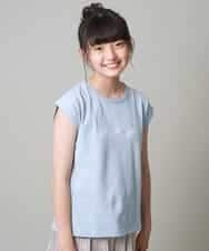 KJKGM62019 a.v.v KIDS(アー・ヴェ・ヴェ) [100-130]【接触冷感】マリンモチーフカットソー[WEB限定サイズ] ラベンダー(ハート)