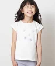 KJKGM62019 a.v.v KIDS(アー・ヴェ・ヴェ) [100-130]【接触冷感】マリンモチーフカットソー[WEB限定サイズ] アイボリー(フィッシュモチーフ)